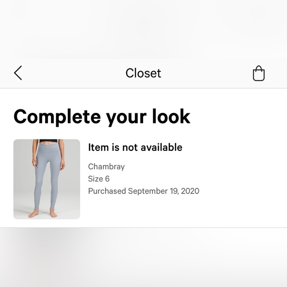 Lululemon Wunder Under High-Rise Tight 28" *Full-On Luxtreme - Picture 5 of 6